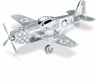 Metal Earth Metalinis 3D konstruktorius Mustang P-51
