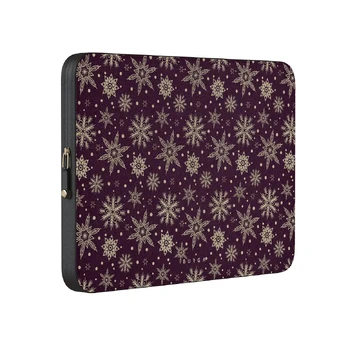 Sleeping Beauty - Snowflakes Laptop Sleeve, 13 inches