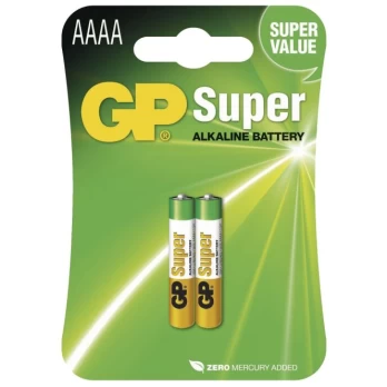 Alcaline 25A-U2 AAAA | LR8D425 | 1.5V | SUPER ALKALINE | bl