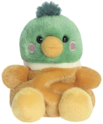 Aurora Palm Pals Duck plush toy 13cm