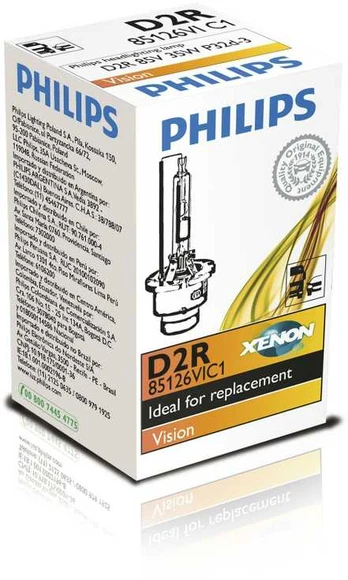 Lemputė PHILIPS D2R VISION (85126VIC1)