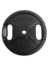 Diskinis svoris Outliner, 15 kg kaina