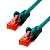 Proxtend CAT6 U/UTP CCA PVC Ethernet Cable Green 10m