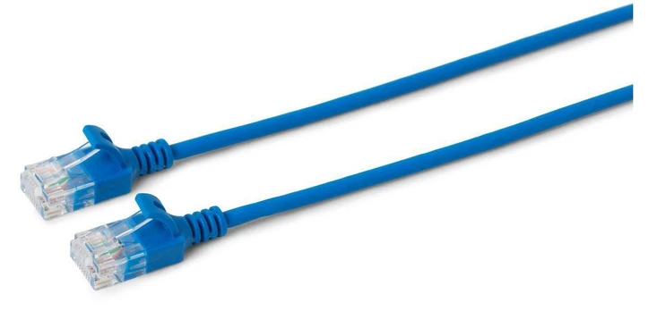 MicroConnect U/UTP CAT6A Slim 20M Mėlyna