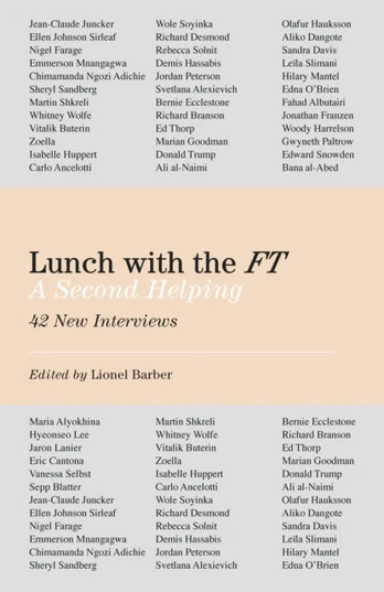 Lunch with the FT