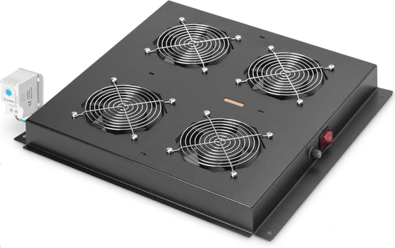 Digitus DN-19 FAN-4-B-N hardware cooling accessory Juodas