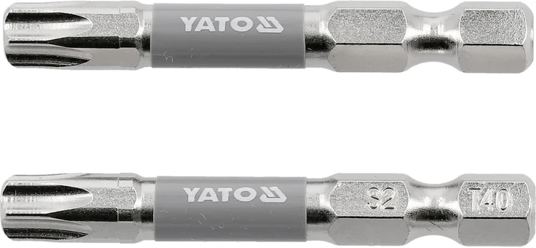 Yato BITS 1/4''X50 MM T40 2 PCS NI