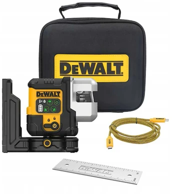 Dewalt USB-C LASER Žalias 3 X 180