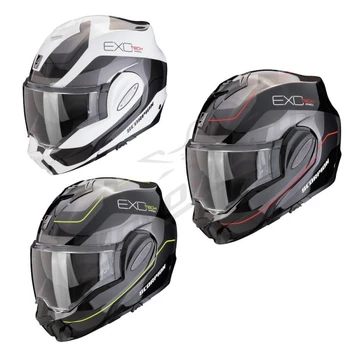 SCORPION atverčiamas šalmas EXO-TECH EVO PRO
