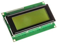 20x4 LCD ekranas (žalias)