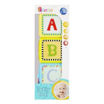 482510 BAM BAM KLOCKI EDUKACYJNE 3 SZT