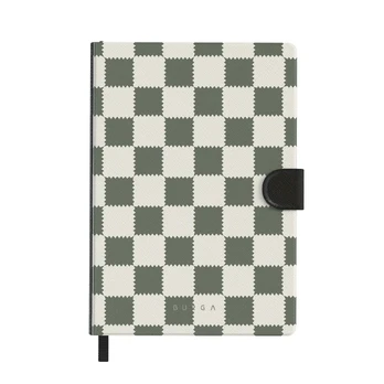 Retro Grid - Notebook, A5 (14.8 x 21cm) / Lined