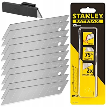 Stanley Fatmax 25mm segmentiniai peiliukai, 10 vnt.