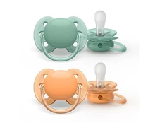 Čiulptukas Philips Avent Ultra soft Neutral, 0-6 mėn, 2 vnt. kaina