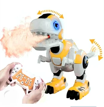 Nuotoliniu būdu valdomas programuojamas dinozauras - robotas
