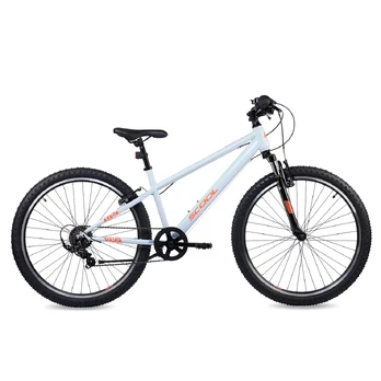 Youth bicycle S'COOL Xroc, 26" Sky Grey/Neon Orange