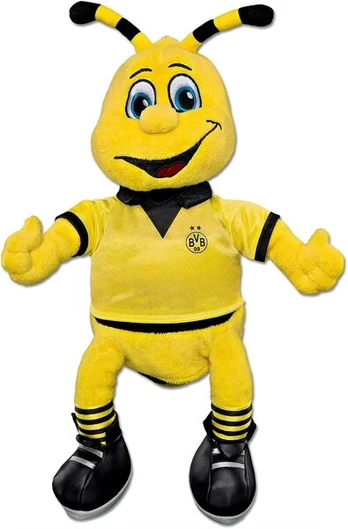 Borussia Dortmund "emma" 30cm pliušinis žaislas - geltonas