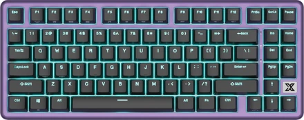 Royal Kludge X87 Blackberry, Creamy Switch, US