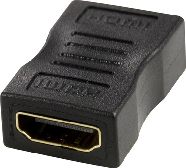 HDMI adapteris DELTACO 19-pin, juodas / HDMI-12