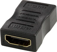 HDMI adapteris DELTACO 19-pin, juodas / HDMI-12 kaina