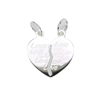 Sidabrinis pakabukas „Love“