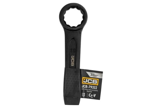 Smūginis atviras raktas M32x190 12 kampų Jcb