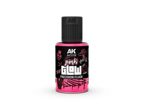 AK Interactive Pink Glow fluorescenciniai emalio dažai, 30 ml AK12109