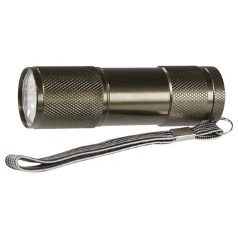 Rankinis prožektorius metalinis 9 LED 3xAAA Titan P3842