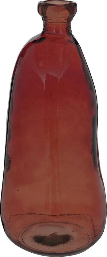 Glass ULY perdirbto stiklo didelė vaza, 51 cm