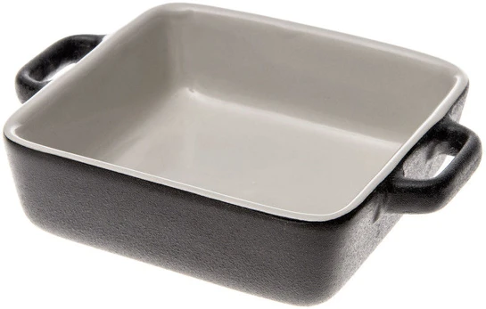 Kepimo forma Maku, 16.5 cm x 13.2 cm, balta/juoda
