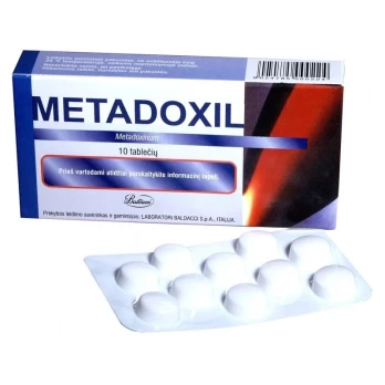 METADOXIL 500 mg tabletės N10