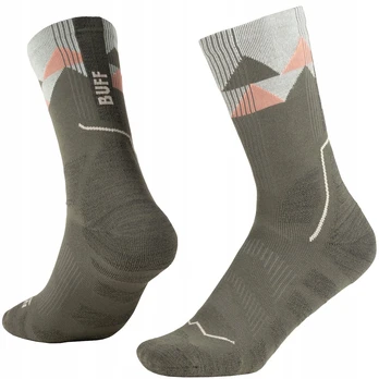 Kojinės Buff THERMONET® CREW SOCKS TC BEETLE Žalias L