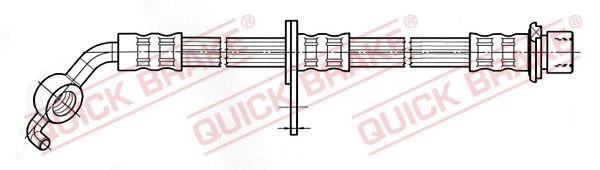Stabdžių žarnelė QUICK BRAKE 50.831