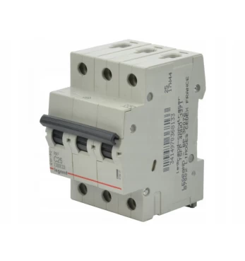 Legrand Miniature circuit breaker Rx3 3P C 25A 6000A - 419237