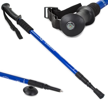 Teleskopinė Nordic Walking lazda su kompasu