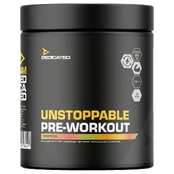 Dedicated Unstoppable Pre-Workout 420 g. - Fruit Punch skonis kaina