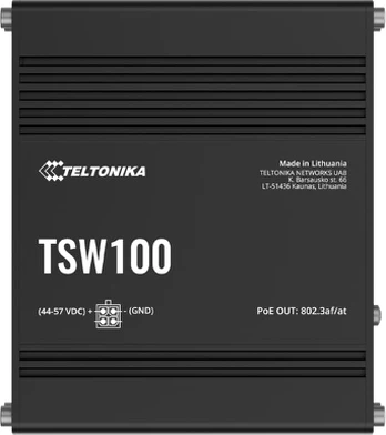 Teltonika | Ethernet Switch | TSW100 | Unmanaged | Wall-mountable