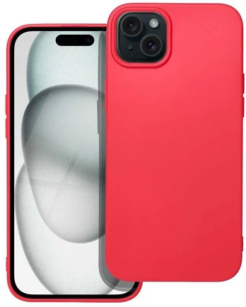 Dėklas Oem SOFT Case for IPHONE 15 PLUS red