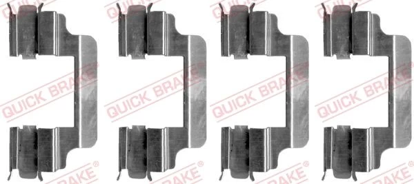 QUICK BRAKE QB109-1231 Brake pad fitting kit