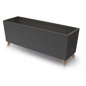 Prosperplast <div class="int_ce_html">URBI CASE gėlių vazonas - antracitas</div> kaina