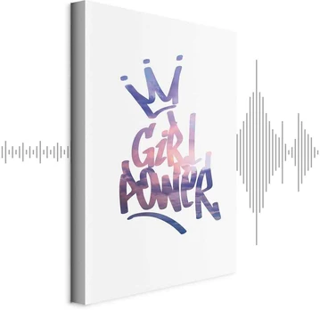 Artgeist Paveikslas - Girl Power (1 Part) Vertical