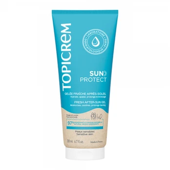 TOPICREM dušo želė po saulės SUN PROTECT, 200 ml