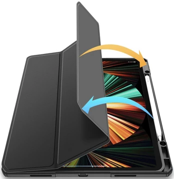 Dėklas Dux Ducis Toby iPad Pro 12.9'' 2021 Juodas