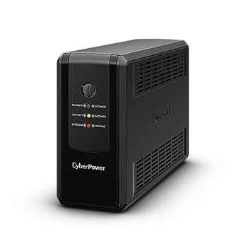 CYBERPOWER UT650EG Line-Interactive 650VA LED AVR Output 3 Schuko juodas
