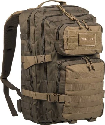 Mil-Tec RANGER Žalias/COYOTE BACKPACK US ASSAULT LARGE