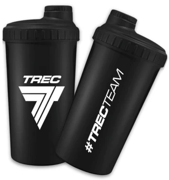 Trec Nutrition Team Shaker, Black, 700 ml