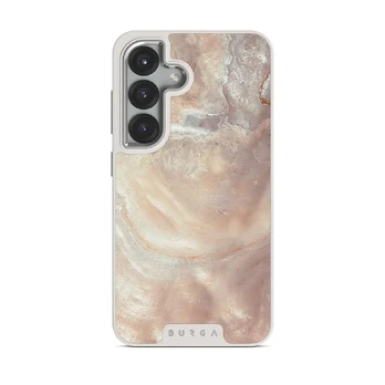 Serene Sunset - Chic Samsung Galaxy S25 Case, Elite Light (Magnetic) / Silver