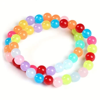 Katės akies karoliukai, 12mm (50pcs)