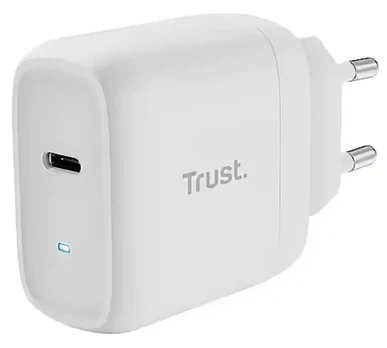 Lādētājs Trust Maxo 45W Usb-C GaN Baltas