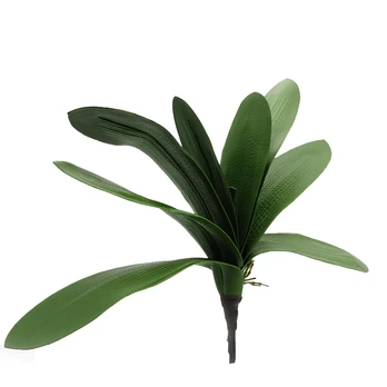 Dirbtiniai orchidėjos lapai, dydis 46 cm